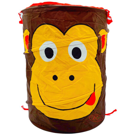 Cos Animale Maimuta depozitarea jucariilor pliabil capac