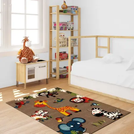 Covor Animalute Carpeta antiderapant Camera copilului