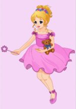 Covor Printesa carpeta antiderapanta Camera copilului