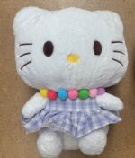 Jucarie plus Hello Kitty Pisicuta cu Rochita-margele 30-40cm