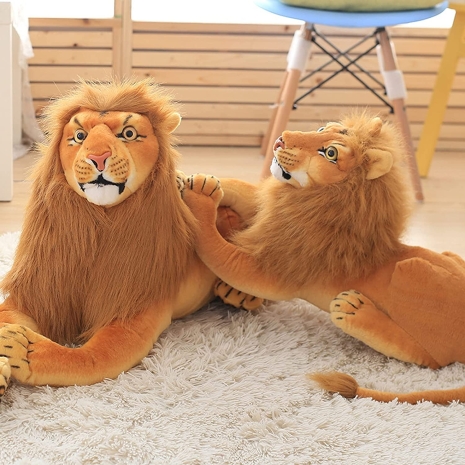 Jucarie plus Leul din padure Animal salbatic 65-100 cm