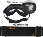 Ochelari Protectie reglabili pentru Ciclism Alpinism