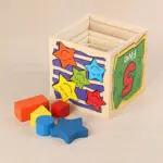 Piramida educativa din 5 cuburi Dimensiuni succesive