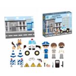 Puzzle magnetic Sectia de politie Joc educativ Carte