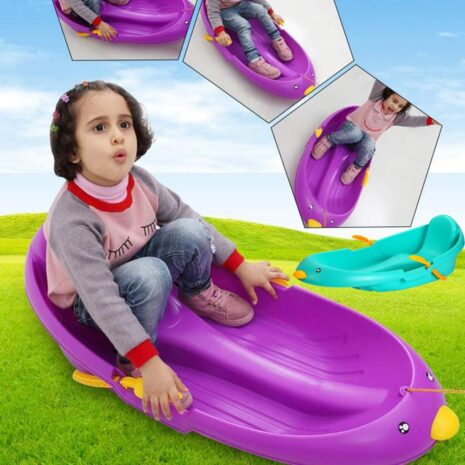 Sanie Placa cu frane Pinguin din plastic Snowmobil