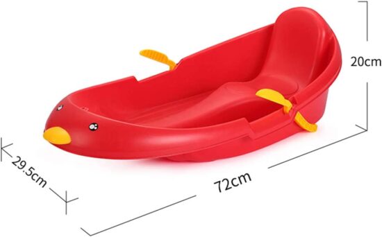 Sanie Placa cu frane Pinguin din plastic Snowmobil