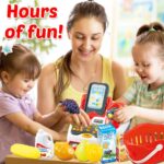 Set Casa de marcat Scanner Cititor de bare Alimente