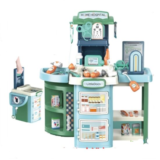 Spitalul portabil Set 2in1 Troller Doctor cu 39 piese Spitalul portabil Set 2in1 Troller Doctor cu 39 piese