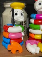 Piramida Animale Puzzle 5 cercuri Ratusca Duck