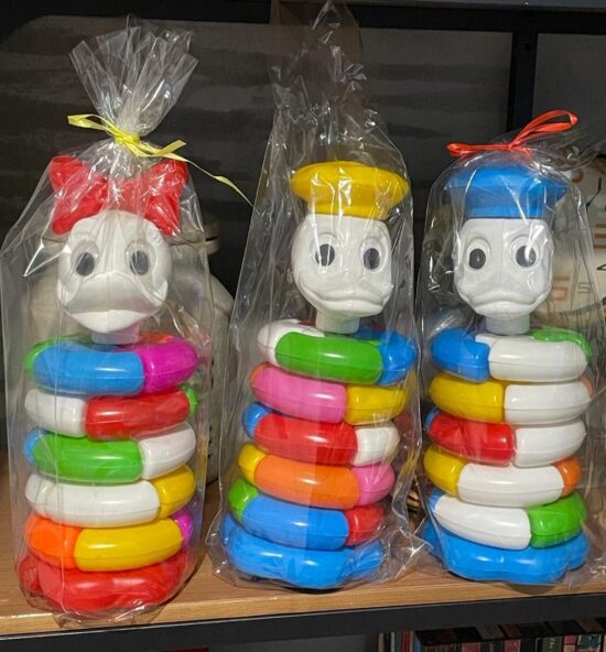 Piramida Animale Puzzle 5 cercuri Ratusca Duck