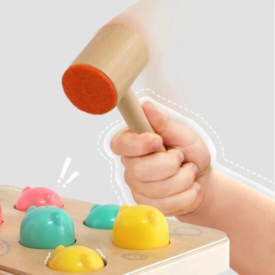 Banc lucru cu ciocanel Pisica prinde soriceii Topbright