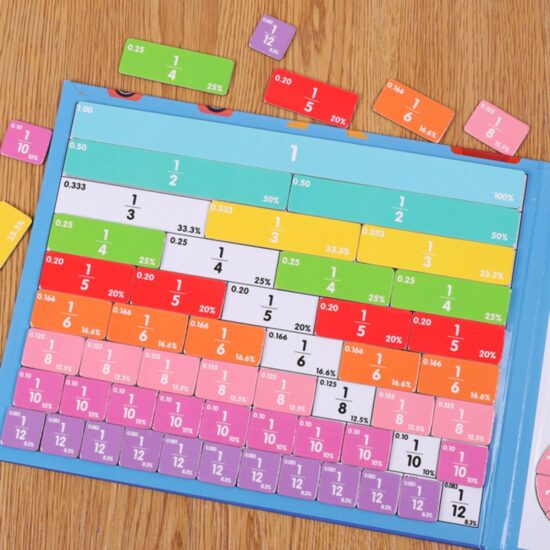 Carte magnetica aritmetica Puzzle descompunere digital