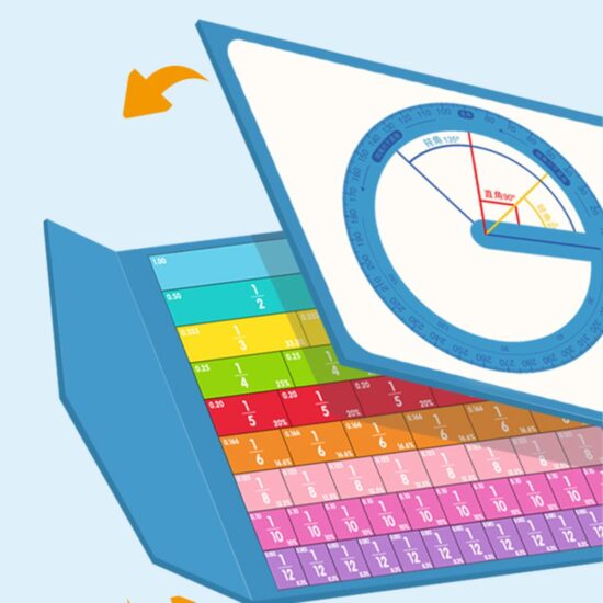 Carte magnetica aritmetica Puzzle descompunere digital