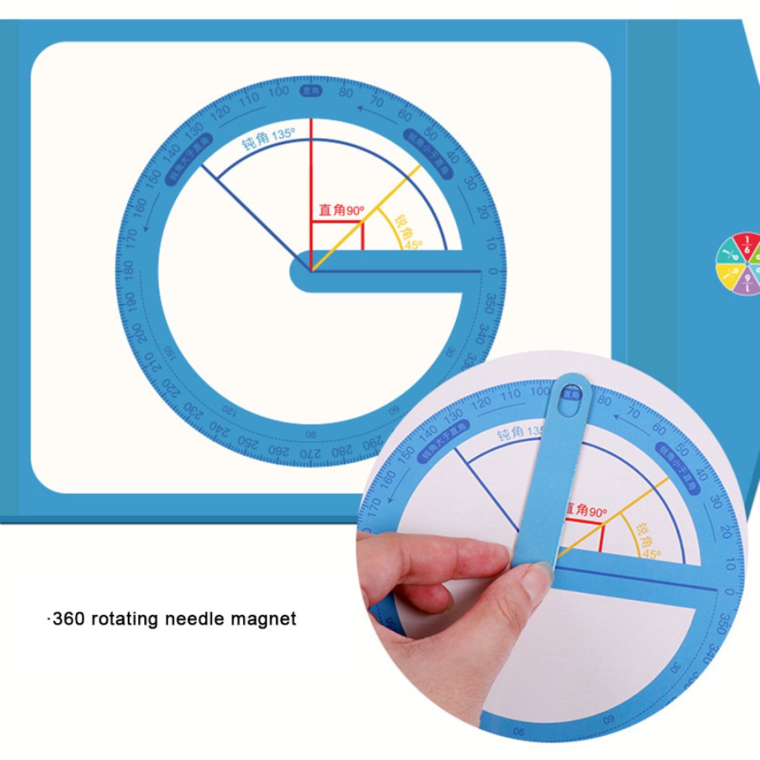 Carte magnetica aritmetica Puzzle descompunere digital