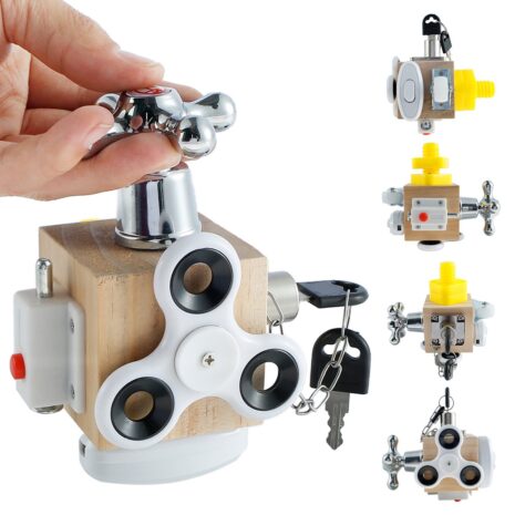 Cub Busy Board Activitati educative Incuietori Cheie