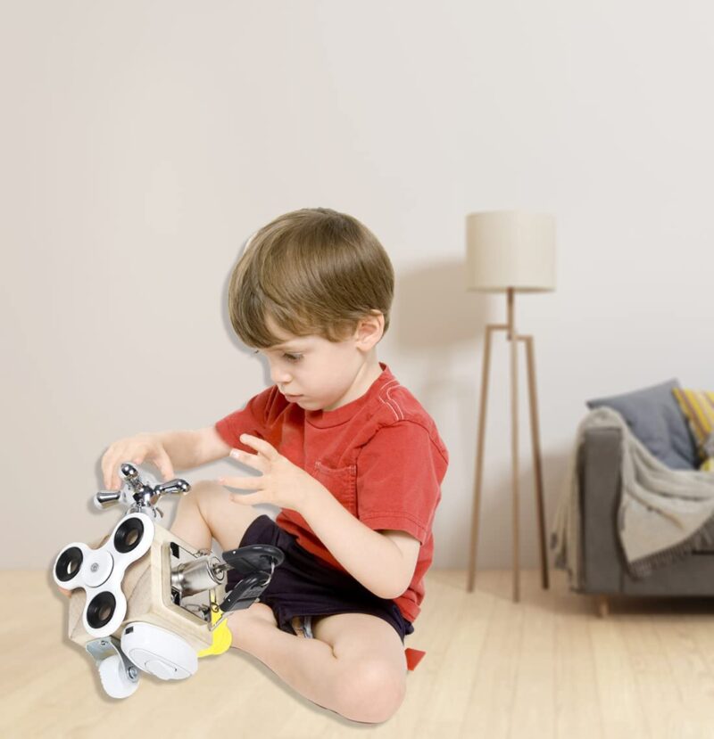 Cub Busy Board Activitati educative Incuietori Cheie