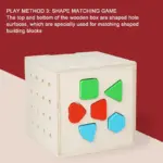 Cub Montessori Sortator Potrivire culori Asociere sablon