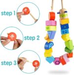 Forme geometrice numerotate si Joc de snuruit Omida