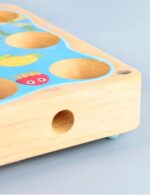 Joc Montessori 4in1 Pescuit magnetic Sortare bile color