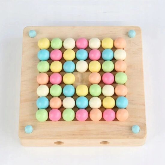 Joc Montessori 4in1 Pescuit magnetic Sortare bile color