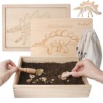 Joc Puzzle Kit Stiintific Scheletul Dinozaurului in Pamant