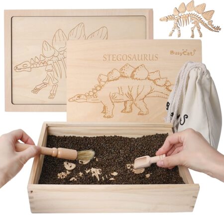 Joc Puzzle Kit Stiintific Scheletul Dinozaurului in Pamant