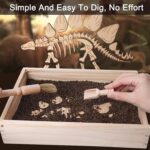 Joc Puzzle Kit Stiintific Scheletul Dinozaurului in Pamant