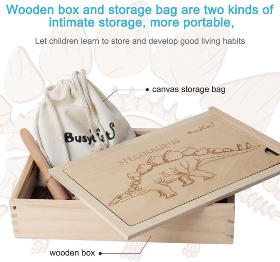 Joc Puzzle Kit Stiintific Scheletul Dinozaurului in Pamant