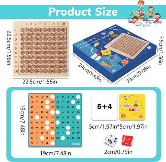 Joc didactic Tabla Inmultirii cu planse si operatiuni matematice