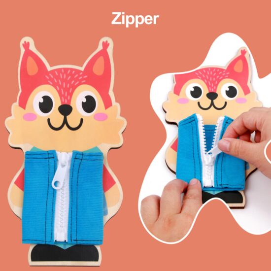 Joc educativ Jucarii de indemanare Sa Ne imbracam