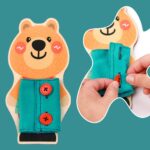 Joc educativ Jucarii de indemanare Sa Ne imbracam