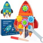 Jucarie de asamblat Racheta reversibila Disassembly Rocket