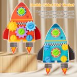 Jucarie de asamblat Racheta reversibila Disassembly Rocket