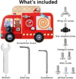 Jucarii Autobuzul cu suruburi Instrumente de lucru Banc