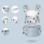 Marsupiu bebelusi cu Scaun detasabil Model desene