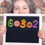 Numere magnetice Forma de Fructe si Semne 26 piese