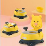 Olita portabila Galbena Animalute Spatar Manere Capac