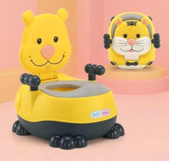 Olita portabila Galbena Animalute Spatar Manere Capac