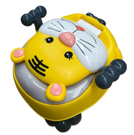 Olita portabila Galbena Animalute Spatar Manere Capac