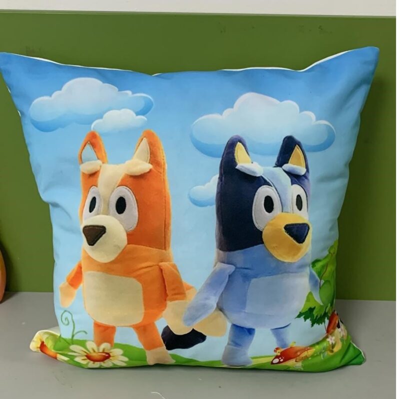 Perna moale Bleu Bluey din desene animate pentru copii