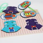 Puzzle Montessori Cum ne inchidem Sireturile Nasturii