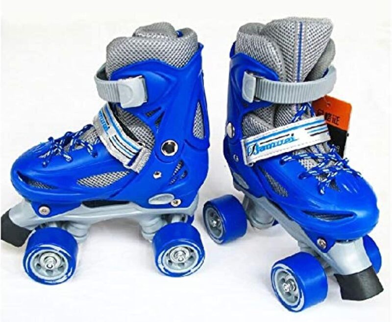 Role 4roti incepatori reglabile Albastre Frana siguranta