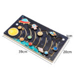 Sistemul solar Puzzle labirint lemn cu 8 Planete