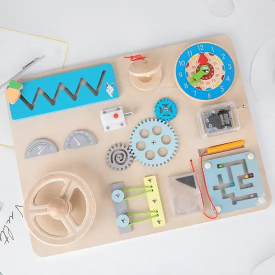 Tabla Busy Board Tablou de bord Volan Joc educativ