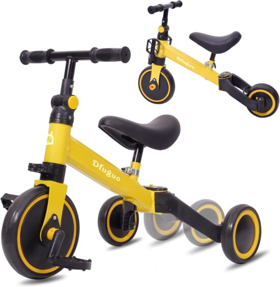 Tricicleta copii Bicicleta pentru echilibru Trotineta 3in1