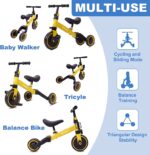 Tricicleta copii Bicicleta pentru echilibru Trotineta 3in1