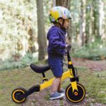 Tricicleta copii Bicicleta pentru echilibru Trotineta 3in1