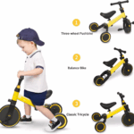 Tricicleta copii Bicicleta pentru echilibru Trotineta 3in1