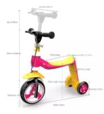Trotineta Convertibila 2 In 1 Scooter & Ride-On