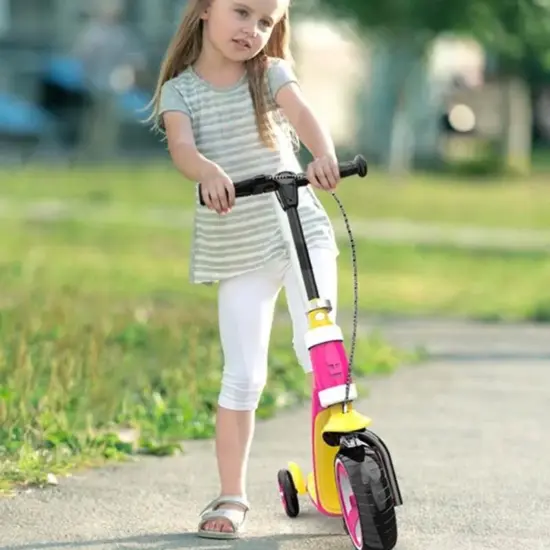 Trotineta Convertibila 2 In 1 Scooter & Ride-On